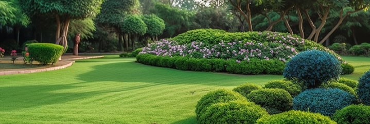 Jardin verdoyant Neuilly-sur-Seine
